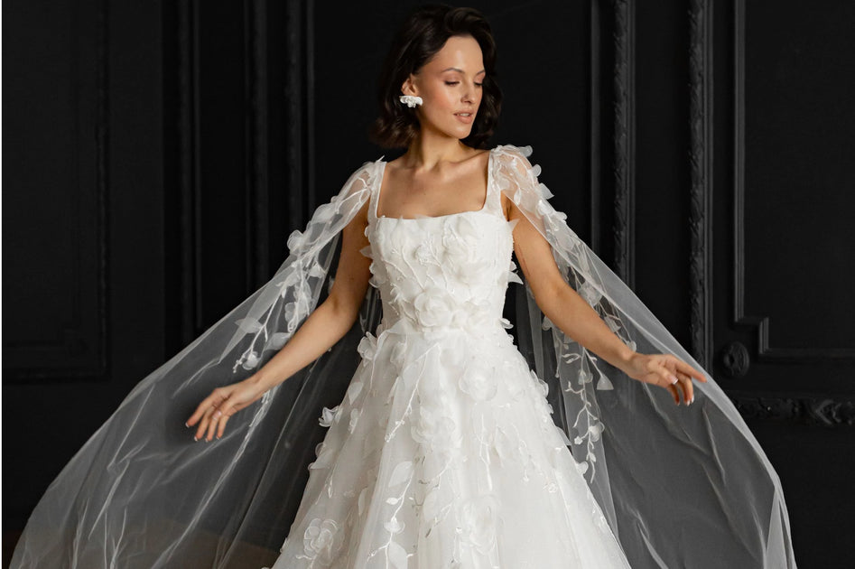 Plus Size Wedding Dress Missuri with Long Sleeves – Olivia Bottega