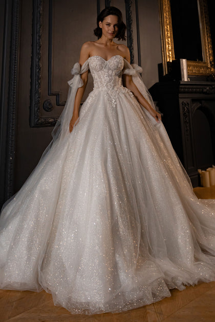 Rhinestone Wedding Dresses Gowns Online Bridal Shop Olivia Bottega