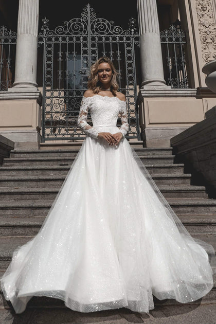 Delicate lace wedding dress – Barzelai