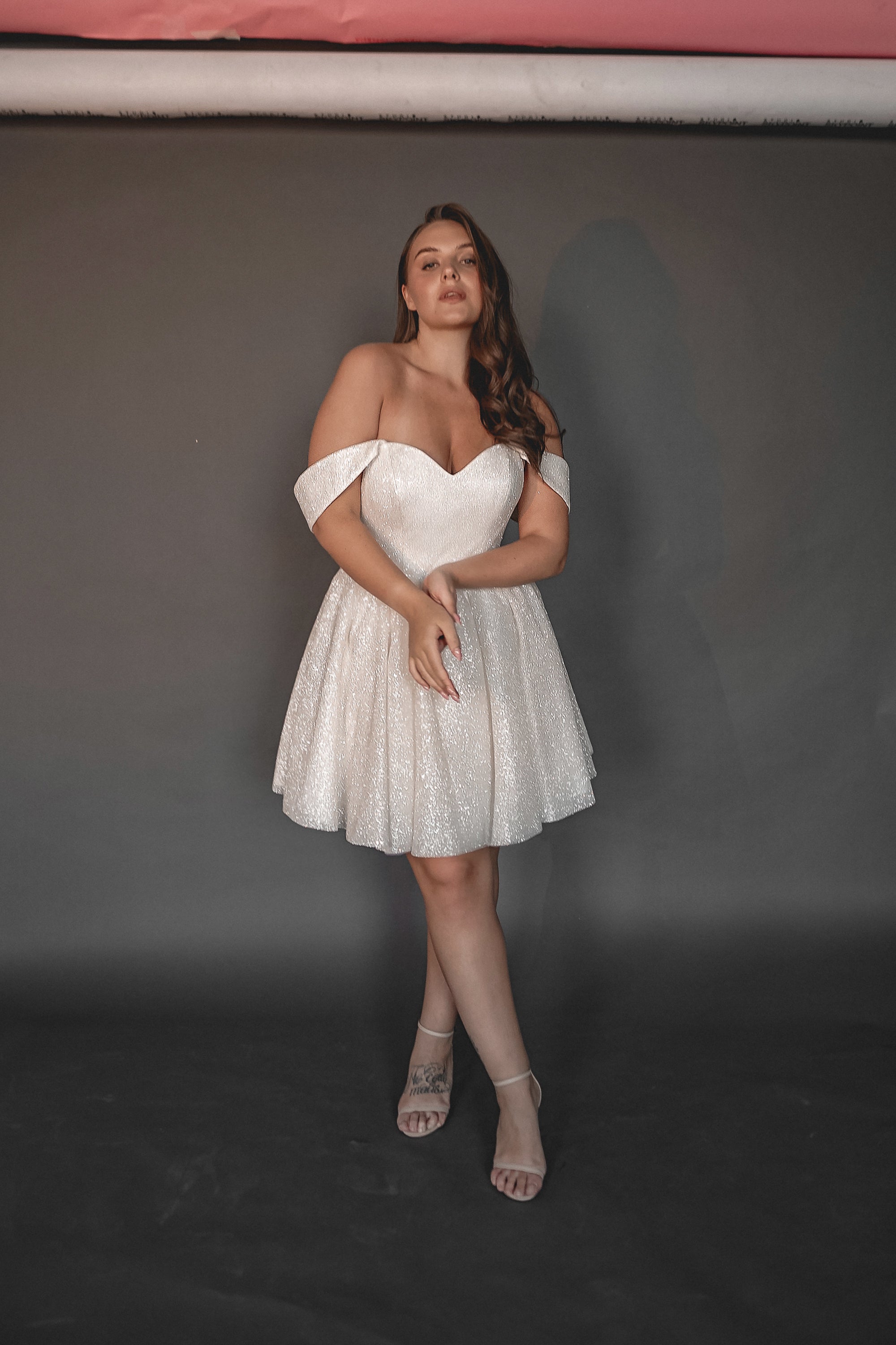 FUTURE LOOK Women Fit and Flare White Dress - Buy FUTURE LOOK Women Fit and  Flare White Dress Online at Best Prices in India