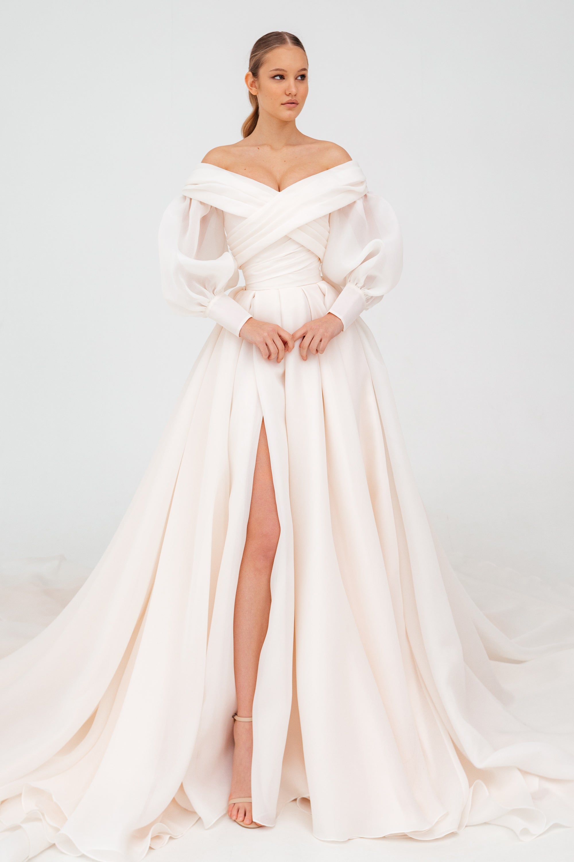 Audrey, Simple Wedding Dress, Mermaid Wedding Dress