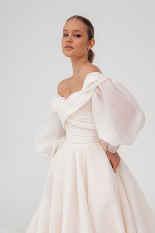 Wedding Dresses with Detachable Sleeves