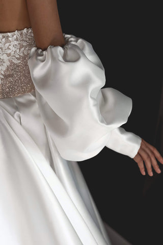 Detachable Sleeves for Wedding Dress -  Canada